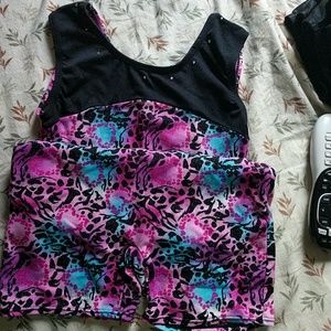Gymnastic leotard